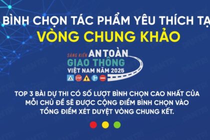 Đóng cổng bình chọn online Sáng kiến An toàn giao thông Việt Nam 2025